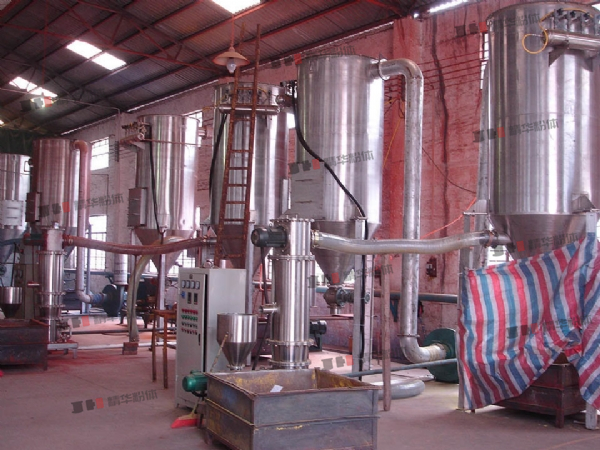 陶瓷顏料氣流粉碎機--三水市某公司